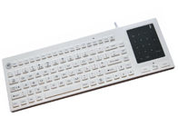 USB PS2 Waterproof Medical Keyboard Adjustable Brightness Silicone