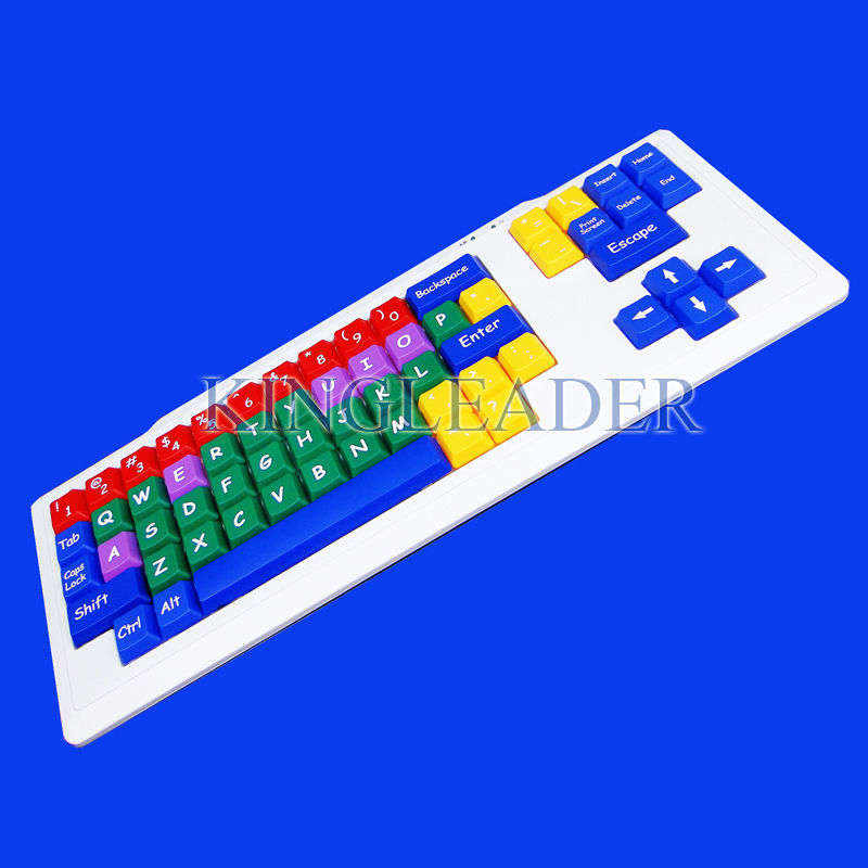 Kinder Lernen Stil Farbe Tastatur Mit Grossen Tasten K700
