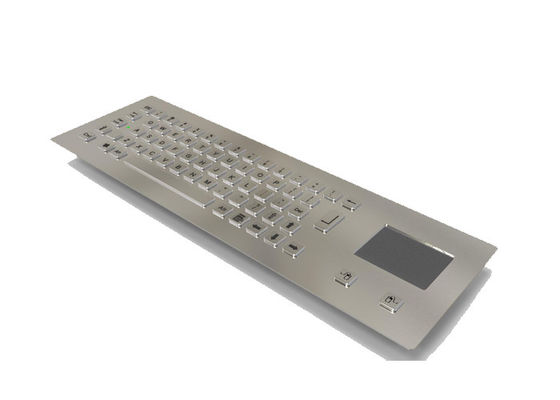 FCC PS/2 SUS304 Industrial Keyboard With Touchpad