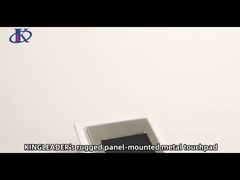 Ein Touchpad aus Edelstahl