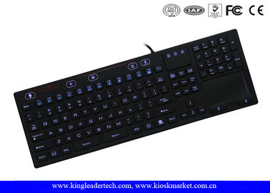 kaufen Schlüssel-justierbare Helligkeit der Ein/Aus-Schalter Silikon-Laptop-Tastatur-106 online manufacture