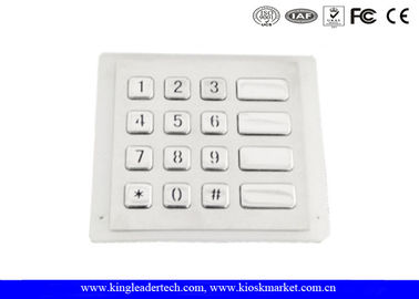 kaufen Edelstahl schroffe USB-Vandalenbeweistastatur, Kiosk-Tastatur der Matrix-4x4 online manufacture