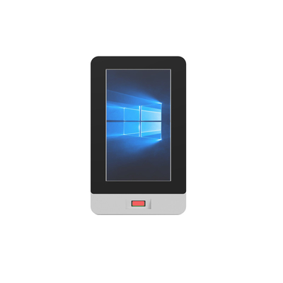kaufen Supermarkt-Wandhalterungs-Touchscreen-Kiosk mit Barcode-Lesegerät online manufacture