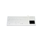 Anti Virus Medical Keyboard With Integrated Touchpad Completely Sealed IP68 Cleanable