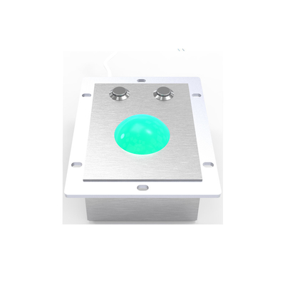 kaufen Wasserdichte industrielle Trackball-Maus 50 mm Trackball aus Kunstharz mit Lichtkugel für Plattenmontage online manufacture