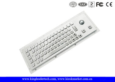 kaufen Schroffe wasserdichte industrielle Computer-Tastatur im Metall mit integrierter Rollkugel online manufacture