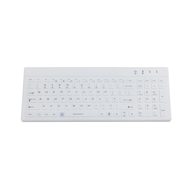 kaufen Antidrahtloses Silikon-medizinische Tastatur virus-Bluetooths mit 12 der Funktionstasten-numerischen Tastatur online manufacture
