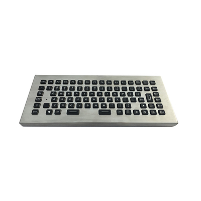 kaufen Schroffer wasserdichter Desktop-hintergrundbeleuchtete industrielle Computer-Tastatur mit erhöhtem Kabel online manufacture