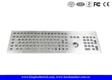 kaufen Ruggedized industrielle Metalledelstahl-Tastatur mit integrierter optischer Rollkugel online manufacture