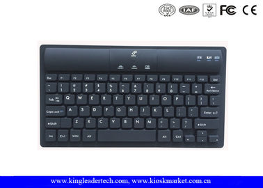 kaufen Schwarzes drahtloses Bluetooth-Silikon-industrielle Tastatur mit Usb-Aufladung online manufacture