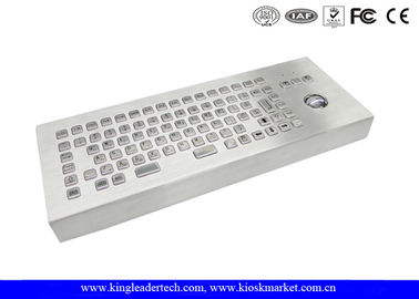 kaufen Schlüssel-Edelstahl-Tastatur des Desktop-86 mit Rollkugel FCC bürstete online manufacture