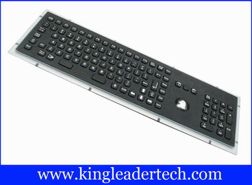 kaufen 103 Schlüssel-schwarze Metalltastatur mit Rollkugel-Platten-Berg-Edelstahl online manufacture