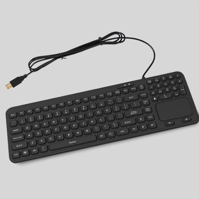 kaufen IP68 waschbare medizinische industrielle Tastatur mit Hintergrundbeleuchtung, Funktionstasten, Nummernblock und Touchpad online manufacture