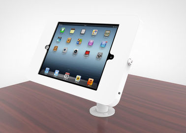 kaufen Justierbarer Gans-Hals Ipad-Kiosk-Stand-Metallschreibtisch angebrachtes Einschließungs-Pulver beschichtetes Ende online manufacture