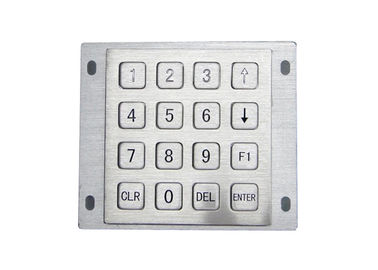 kaufen Wasserdichte industrielle Matrix der numerischen Tastatur-4x4 mit 16 flache Schlüssel-optionalen Verbindungsstücken online manufacture