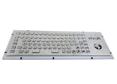 kaufen F befestigt Edelstahl-industrielle Tastatur 20mA mit Mäuseoptischer Rollkugel online manufacture