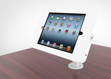 kaufen 360 Grad drehbares Ipad-Kiosk-Halter-schroffes Metallflexibles Gans-Hals-Pulver beschichtet online manufacture