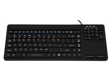 kaufen Antibakterielle medizinische wasserdichte Schnittstelle Tastatur USBs PS/2 mit vollen Schlüsseln/Berührungsfläche online manufacture