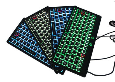 kaufen IP68 versiegelte völlig Schnittstelle Silikon-Tastatur-Mini Sizes USB mit belichtetem hintergrundbeleuchtetem online manufacture