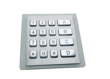 kaufen Hintergrundbeleuchtete Metalltastatur-optionale Schnittstelle USB PS2 RS232 der Matrix-4*4 online manufacture