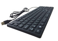 IP68 USB PS2 Interface 100mA Waterproof Keyboard 105 Keys