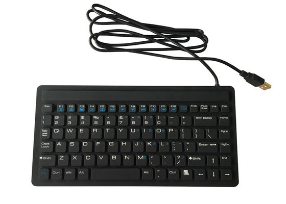 kaufen Keine Schlüssel-medizinische Silikon-Tastatur IP68 wasserdichtes EN55022 der Montage-87 online manufacture