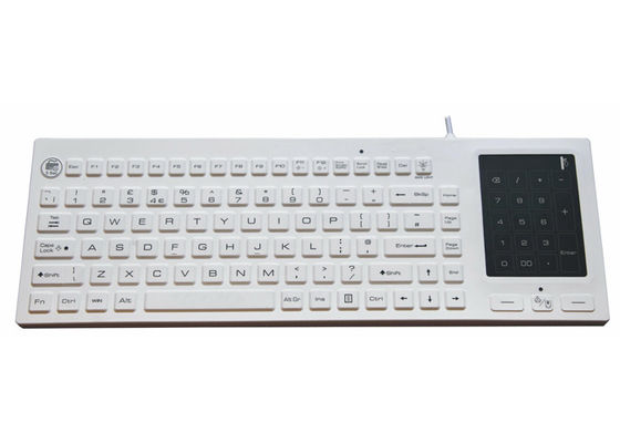 kaufen Wasserdichte medizinische Tastatur-justierbares Helligkeits-Silikon USBs PS2 online manufacture