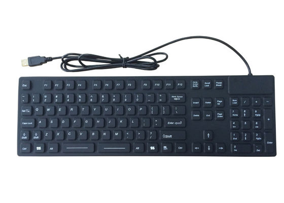 kaufen kundengerechtes medizinisches Tastatur-Krankenhaus-wasserdichte Computer-Tastatur des Plan-100mA online manufacture