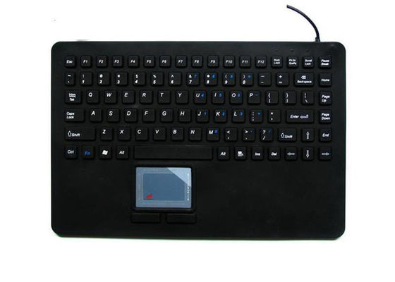 kaufen 5VDC Schlüssel-wasserdichte medizinische Tastatur 100mA des Silikon-87 mit integrierter Berührungsfläche online manufacture