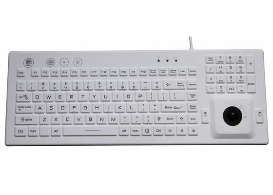 kaufen 106 Schlüssel Iecs 60512-4 imprägniern mechanische Tastatur 100mA PS2 mit Rollkugel online manufacture