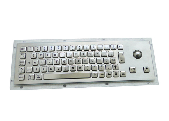 kaufen Kleine Dimension Edelstahl Industrie Kiosk-Tastatur mit optischer trackball online manufacture