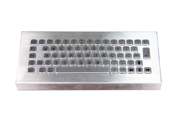 kaufen Wasserdichte industrielle Tischplattenstahltastatur 20mA für Arbeitsplatz online manufacture