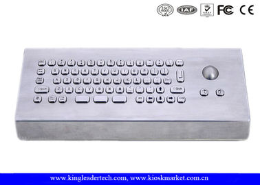 kaufen Gebürstete industrielle Tastatur Edelstahl USBs mit Rollkugel online manufacture