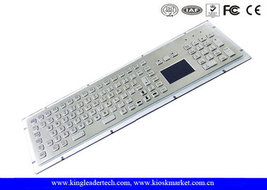 kaufen Edelstahl-industrielle Tastatur mit Berührungsfläche hohem Vandale-Sicherem mit USB-Schnittstelle online manufacture