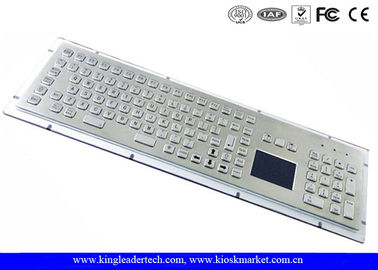 kaufen Kundengerechte industrielle Tastatur mit Berührungsflächen-Edelstahl-Vandalen-Beweis online manufacture