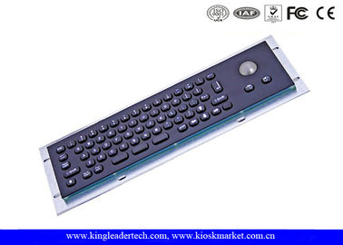 kaufen 66 Schlüssel schwärzen Metalltastatur-Aluminiumlegierungs-Rückplatte mit optischer Rollkugel online manufacture