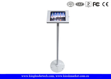 kaufen Stilvolle freie stehende iPad Sicherheits-Kiosk-Stand-Einschließung mit Rundfuß online manufacture