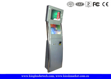kaufen Vandalen-beständiger wechselwirkender Touch Screen Kiosk mit dem Doppelschirm Blendschutz online manufacture