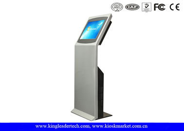 kaufen Lcd-Anzeigen-Boden-Stellungs-Touch Screen Kiosk-dauerhafter Stahleinschließungs-Selbstservice-Kiosk online manufacture