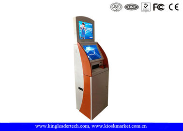 kaufen Hohe sichtbare Anzeigen Boden-Stellungs-Touch Screen Kiosk-zwei hoch mit Metalltastatur online manufacture