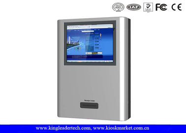 kaufen Raumersparnis-Entwurfs-Wand-Berg-Kiosk mit thermischem Empfangs-Drucker, TFT LCD-Anzeige online manufacture