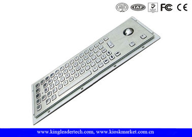 kaufen Gebürstete Edelstahl-Platten-Berg-Tastatur mit Rollkugel und 64 Schlüsseln online manufacture