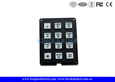 kaufen Schroffe industrielle Plastikschlüssel der numerischen Tastatur-12 für Zugriffskontrollsystem online manufacture