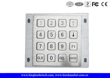 kaufen Numerische flache Schlüssel ATMs industrielle Metallder tastatur-16 für Platten-Berg online manufacture