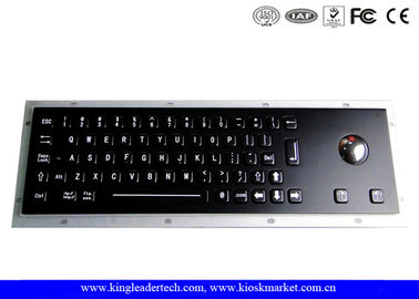 kaufen Schwarze industrielle Tastatur mit optischer Rollkugel in den vollen Reise-Schlüsseln an der Bewertung IP65 online manufacture