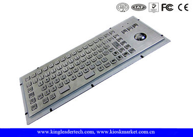 kaufen Computer-Kiosk-Tastatur des bewerteten Edelstahl-IP65 industrielle mit Rollkugel online manufacture