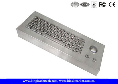 kaufen 63 mechanische Schlüssel-Metallstaubdichte Tastatur-industrieller Desktop online manufacture