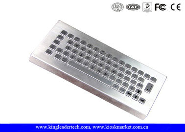 kaufen Gebürstete Edelstahl-industrielle Tischplattentastatur, Tastatur des Metallip65 online manufacture