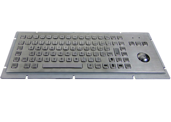 kaufen USB-Kiosk-industrielle Tastatur mit Edelstahl der Rollkugel-304 online manufacture