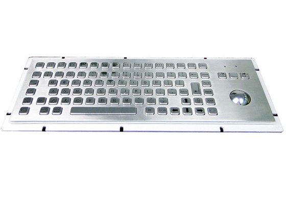 kaufen Kiosk-industrielle Edelstahl-Tastatur mit Rollkugel online manufacture